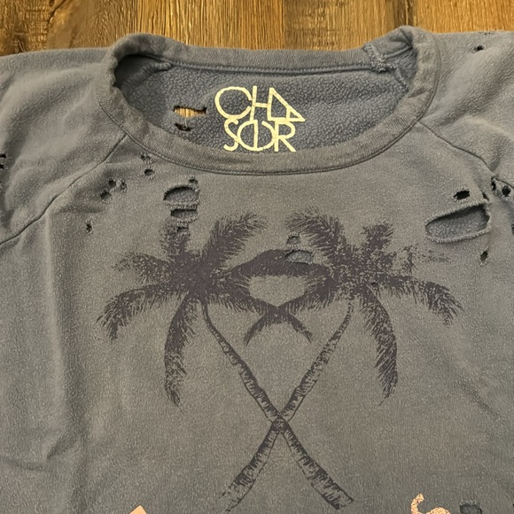 Chaser Beach Feel Sweatshirt Size XS - Picture 3 of 6